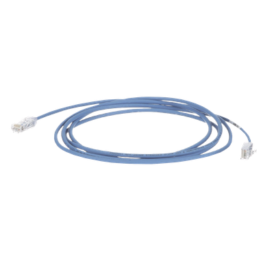 UTP28SP130BU - Cable de Parcheo Cat6 UTP / 28AWG Diámetro Reducido / 3.8 mm / 39.62 m (130 ft) / LSZH/CM / Azul