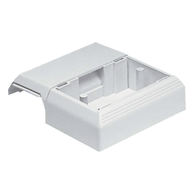 T45WCIW - Caja Superficial con Bisagras / PVC Rígido / Grado V-0 UL94 / Instalación a Presión / 0 a 50°C / Para Canaletas T45