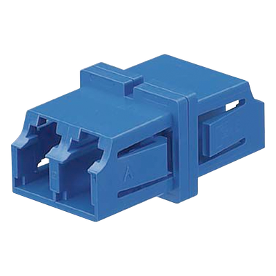 FADSLCZBU-L - Módulo Acoplador / LC Duplex / Fibra Monomodo / Cerámica Zirconia / Pérdida Inserción 0.1 dB / Azul