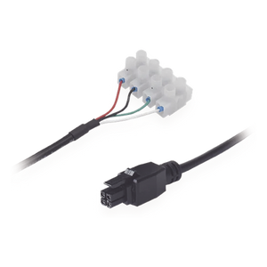 PR2FK20M - Cable de Potencia / Terminal de Tornillo 4 Vías / Conector 4-Pin 3 mm / 26 AWG / 2000 mm (6.56 ft) / Codificación por Color