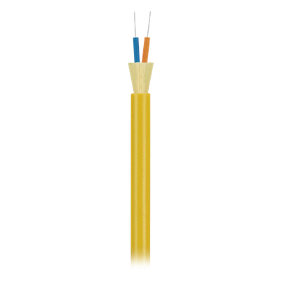FSDRA02Y - Cable de Fibra Óptica Monomodo / 2 Hilos OS2 9/125 / G.657.A1 / Tight Buffer 900 µm / Riser OFNR/FT4 / 4.75 mm / Precio Por Metro