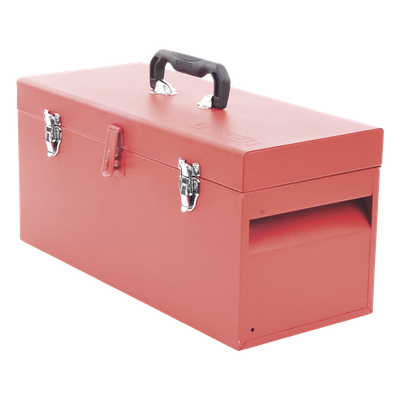 SYS-D6 - Caja de Herramientas Metálica / Doble Cerradura / 54 x 26 x 28.5 cm / Carolas Modulares / 1598 pulg³ / Recubrimiento Electrostático