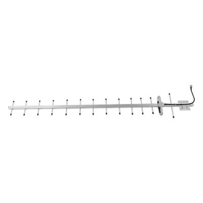 CR-DYAS-0809 - Antena Yagi / 806-960 MHz / 15 dBi / 14 Elementos / Exterior / 60 m/s Viento