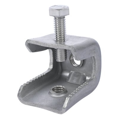 STAAUNV - Sujetadores para Instalación Angular / Orificio 3/8" / Paquete de 10 / Soporte en Ángulo Fijo