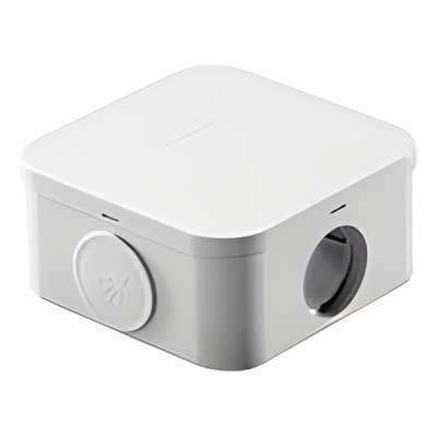 DX-45-004 - Caja de Derivación Estanca / PVC Auto-extinguible Libre de Halógenos / 4 Entradas / IP55 / 100x106x53 mm / Uso Exterior