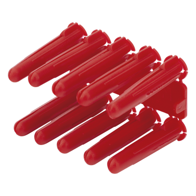 TP-2X - Taquete de Anclaje / 1/4" / Doble Expansión Multidireccional / Carga 60 kg / HDPE Resistente / Paquete 100 Piezas
