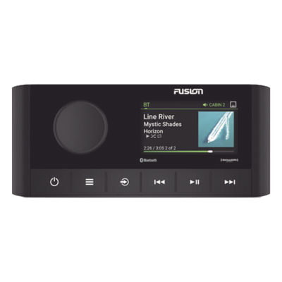 10-02250-00 - Estéreo marino Fusion serie RA210, con pantalla a color de 2.7" conexión AM/FM, Bluetooth, USB, iPhone