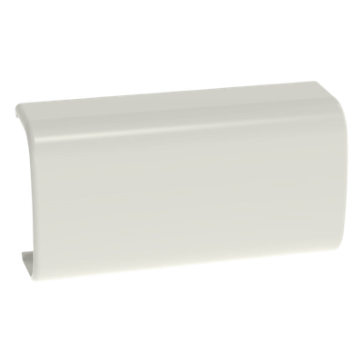 CF5IW-E - Unión Recta para Canaleta / Diseño Bisagra Monopieza / ABS UL94V-0 / Blanco Mate / 180º / 0 a 50ºC