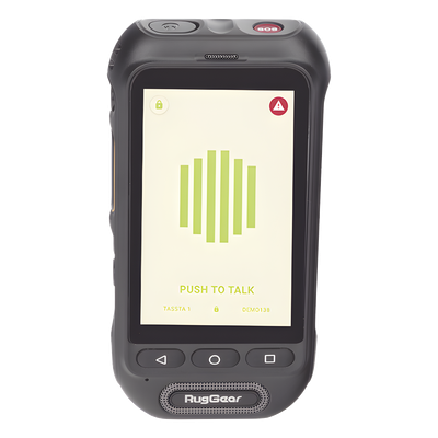 RG360-TBASIC-1GB - Radio PoC / Botón PTT Dedicado / Android 10 Go / Altavoz 105 dB / Micrófono Dual con Cancelación de Ruido / Batería 3000 mAh / SIM 1GB Incluida / Servicio 12 Meses