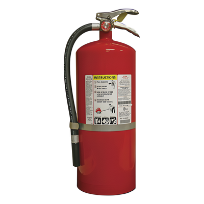 PRO20MP6-A - Extintor de Polvo Químico Seco / Recargable / 18 lb / Clasificación UL 6-A:80-B:C / Alcance 6 m (20 ft) / Colgador de Pared