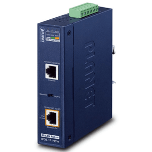 Planet Inyector PoE++ Industrial / 95W / 2 Puertos RJ45 IPOE-171-95W