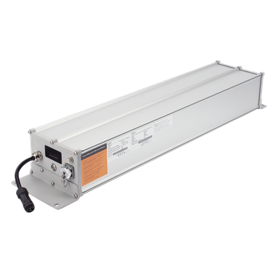 LIPV100A - Batería de Ion-Litio / 1280 Wh / 100 Ah / 12.8 Vcc o 24 Vcc / IP67 / Panel Solar Directo / -30 a +55°C (-22 a +131°F)
