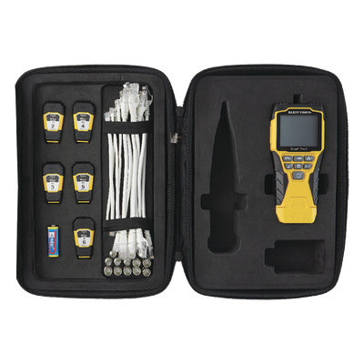 VDV501-853 - Probador de Cables / LCD Retroiluminada / Coaxial, RJ11, RJ12, RJ45 / Longitud 2000 ft / PoE / Generador de Tono / Test-n-Map