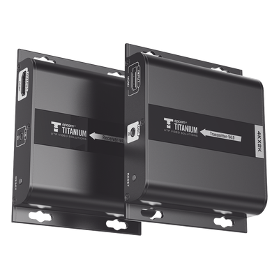 TT-683-4.0 - Kit Extensor HDMI para distancias de 120 metros / Resolución 4K @ 30Hz / Cat 6 / Soporta conexión Uno a Uno y Uno a Muchos / Soporta hasta 253 Rx / Baja Latencia / Uso 24/7 / Soporta HDbitT / Compatible con Switch Gigabit