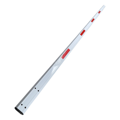 XB-TEL-ARMB1 - Brazo Telescópico para Barrera / Aluminio / Ajustable hasta 6 m (19.7 ft) / Bandas Rojas de Alta Visibilidad / Compatible con XBS-6M-R y XBS-6M-L