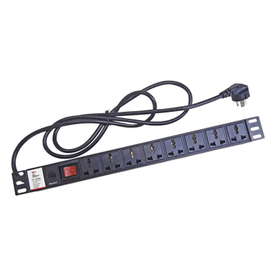 TX120VBR - Protector de sobretensiones / 120 Vca / 8 contactos / 15 A / 10 kA / Rack