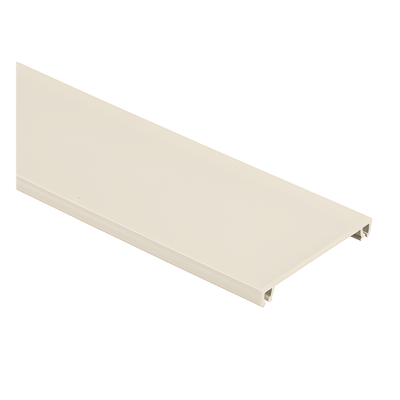 T70CIW6 - Cubierta para canaleta / PVC rígido UL94V-0 / 70.1 x 9.1 mm / 6 pies (1800 mm) / Blanco mate