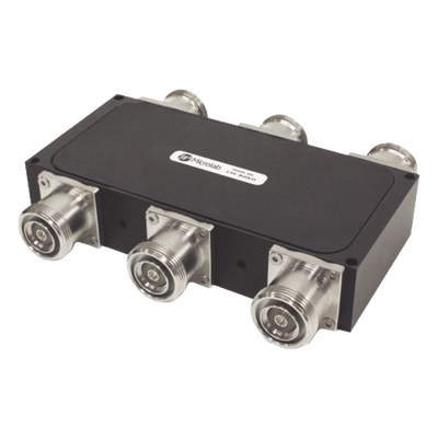 CM-80KE - Combinador híbrido / 3x3 / 617-2700 MHz / 150W / -161 dBc / 4.3-10 IP68 / Uso exterior