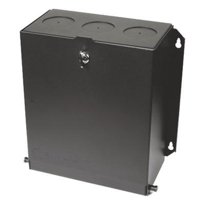 ZU-MX-24P - Caja de Zona / 24 Puertos / Perfil Bajo / Instalación Plenum / Compatible MAX-Z-MAX-TERA / Negro