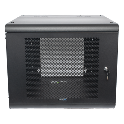 SR-1909-GN2P - Gabinete de Pared / 9U / 635mm Profundidad / 19 in Rack / Acero Reforzado / 2.08 ft Profundidad