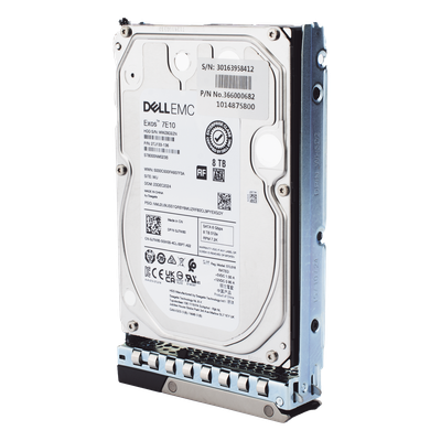 HDD/8TB/SATA/DELL - Disco Duro Enterprise / 8 TB / SATA / 7200 RPM / 3.5 Pulgadas / Rango Térmico 5°C a 60°C