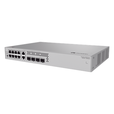 S220S-10PN4JX - Switch Administrable Capa 2 / 6 Puertos PoE+ Gigabit + 2 Puertos PoE+ Multi-Gigabit 2.5G + 2 Puertos Gigabit + 2 SFP + 2 SFP+ / PoE Perpetuo / 128 W / 76 Gbps / 57 Mpps / 3.44 kg / 1.72 x 18.31 x 13.98 pulgadas