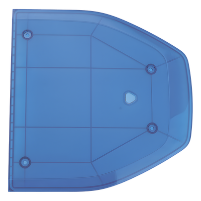 9ALRDNL21000 - Domo Lateral de Reemplazo / Perfil Bajo / Resistente UV / Color Azul / Compatible con Barra SP216