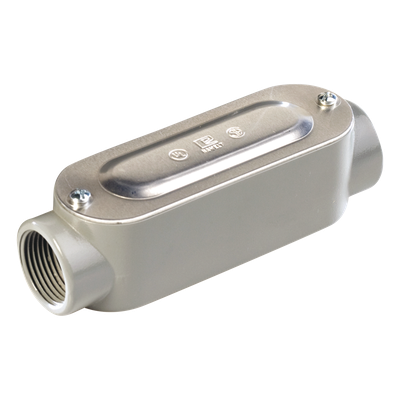 OC-2626C - Caja de Registro Ovalada Tipo C / 1 1/2" (38.1 mm) / Aluminio Diecast / Rosca NPT / Hermética / UL y CSA