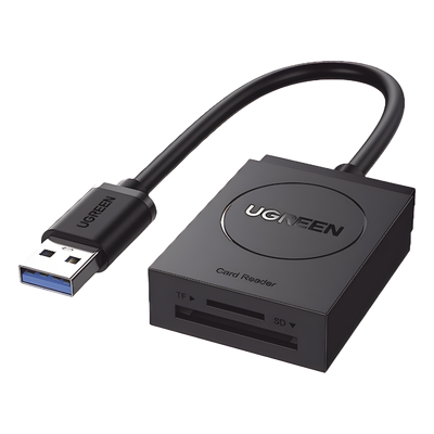20250 - Ugreen 20250 lector de tarjeta USB 3.2 Gen 1 (3.1 Gen 1) Negro