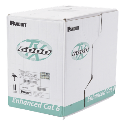 PUC6004IG-ME - Cable UTP / Categoría 6 Mejorado / 23 AWG / 305 m (1000 ft) / 4 Pares / PVC CM / Bobina Reelex