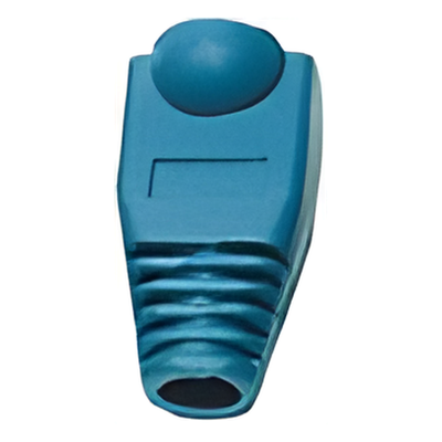 LP-PG8-025-BU - Bota Plástica / 27.5mm Longitud / 6.5mm Diámetro Interior / 0.09 pies / RJ45 / Azul
