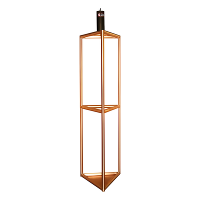 TG2500 - Electrodo de Puesta a Tierra / 2500A / Cobre Electrolítico / 250 x 58 cm / 8.2 x 1.9 pies / Filtro LCR