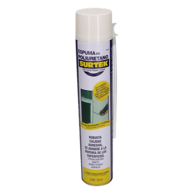 SYS-113-502 - Espuma de Poliuretano / Capacidad 750 ml / Aplicación Invertida / Multiusos / NOM 018 STPS 2015