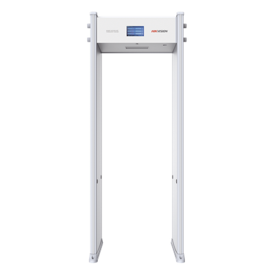 ISD-SMG218L - Arco Detector de Metales de 18 Zonas con Pantalla LCD de 7" / Conteo de personas y Alarmas / Ajuste de Sensibilidad e Interferencias / Mejora Anti-Interferencia