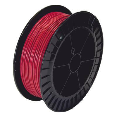 TC-155G-500 - Cable Detector de Calor Lineal / Temperatura Fija 68 °C / Bobina 152 m (498.7 ft) / Recubrimiento Nylon Rojo / Exterior / Guía Acerada