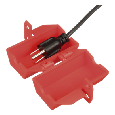 PSL-CL110 - Bloqueo de Seguridad LOTO / 120 Vca / Polipropileno / 88.9 mm Largo / 2 Orificios 12.7 mm