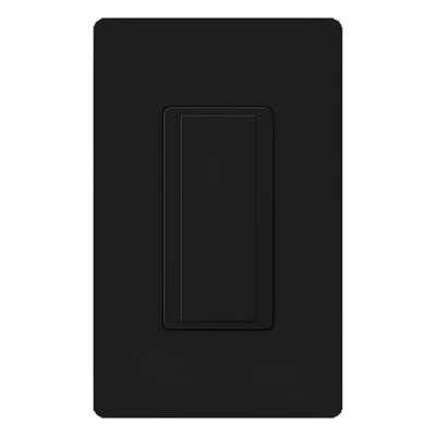 MSC-AS-MN - Switch acompañante / 120 V / multilocalización con switches Maestro / hasta 9 por control principal / cableado 3 vías estándar / satinado Midnight