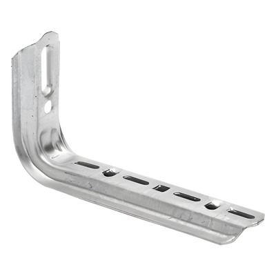 MG-60-102EZ - Ménsula Omega Tipo L / 310 mm de Ancho / Acero al Carbono Calibre 13 / Acabado Electro Zinc / Montaje en Muro