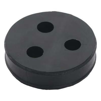 CI312 - Inserto de Caucho para Pasamuro / 3 Orificios / Cable 1/2 in / Diámetro 85 mm (3.35 in) / EPDM / Hermético