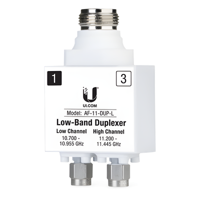 AF-11-DUP-L - Duplexer / Banda Baja 11 GHz / 10.700-10.955 GHz y 11.200-11.445 GHz / 35.1-35.9 ft y 36.7-37.5 ft