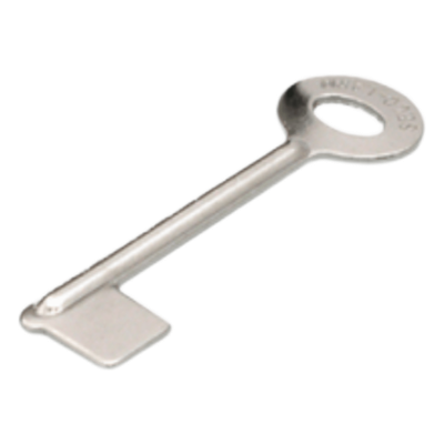 SS-078-KEY - Llave para Estación de Emergencia / Acero Resistente a Corrosión / Diseño Ergonómico / 2 Unidades Incluidas