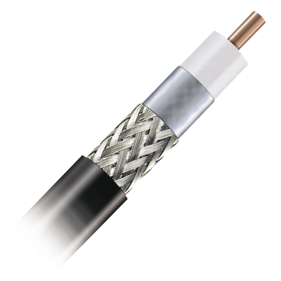 CNT400/500M - Cable Coaxial Trenzado / 500 m (1640 ft) / 50 Ohm / 10.29 mm / -70°C a +85°C / 16.2 GHz