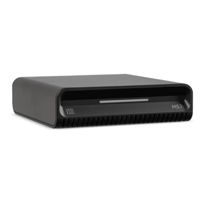 MS1 - Streamer de Audio / Native Streaming / AirPlay 2 / Google Cast / HDMI eARC / PoE / Salidas Simultáneas Analógica y Digital / Bluetooth LE Audio