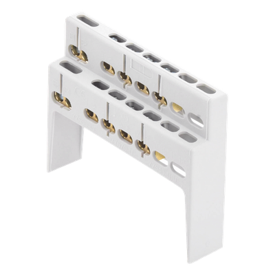 BC40M08 - Soporte para Barra de Conexión / 8 Módulos / 8+2 Entradas / IP40 / 230/400V AC