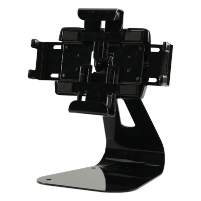 PTM400S - Soporte de Mesa para Tabletas / Ajuste Universal Altura-Ancho / Inclinación ±30° / Rotación 360° / Capacidad 5 lb (2.27 kg) / Versión Seguridad Antirrobo / Gestión de Cables