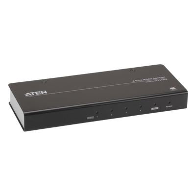 VS184B - Splitter HDMI / 1 Entrada x 4 Salidas / True 4K @ 60 Hz / HDCP 2.2 / HDR 4:4:4 / 18 Gbps / EDID Expert™