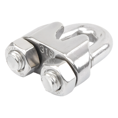 NUDO-14M-JSS - Tensor de acero forjado / Gancho-argolla / 3/8" x 6" / 320 kg / 11 5/16" cerrado / 31.60 x 2.00 x 1.00 cm