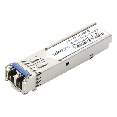 LP-SFP-1G-MM-2 - Transceptor SFP / Multimodo 1310 nm / 1.25 Gbps / 1000BASE-SX / LC/UPC Dúplex / DDM / 2 km (1.2 mi)