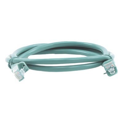 LP-UT6-100-GN - Cable de Parcheo UTP Cat6 / 1 Metro (3.28 Pies) / Cobre / Verde