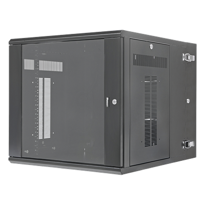 PZWMC1230W - Gabinete de Montaje en Pared / 12 UR / 19in / 762mm (2.5 ft) Profundidad / Ventana de Seguridad / Acero